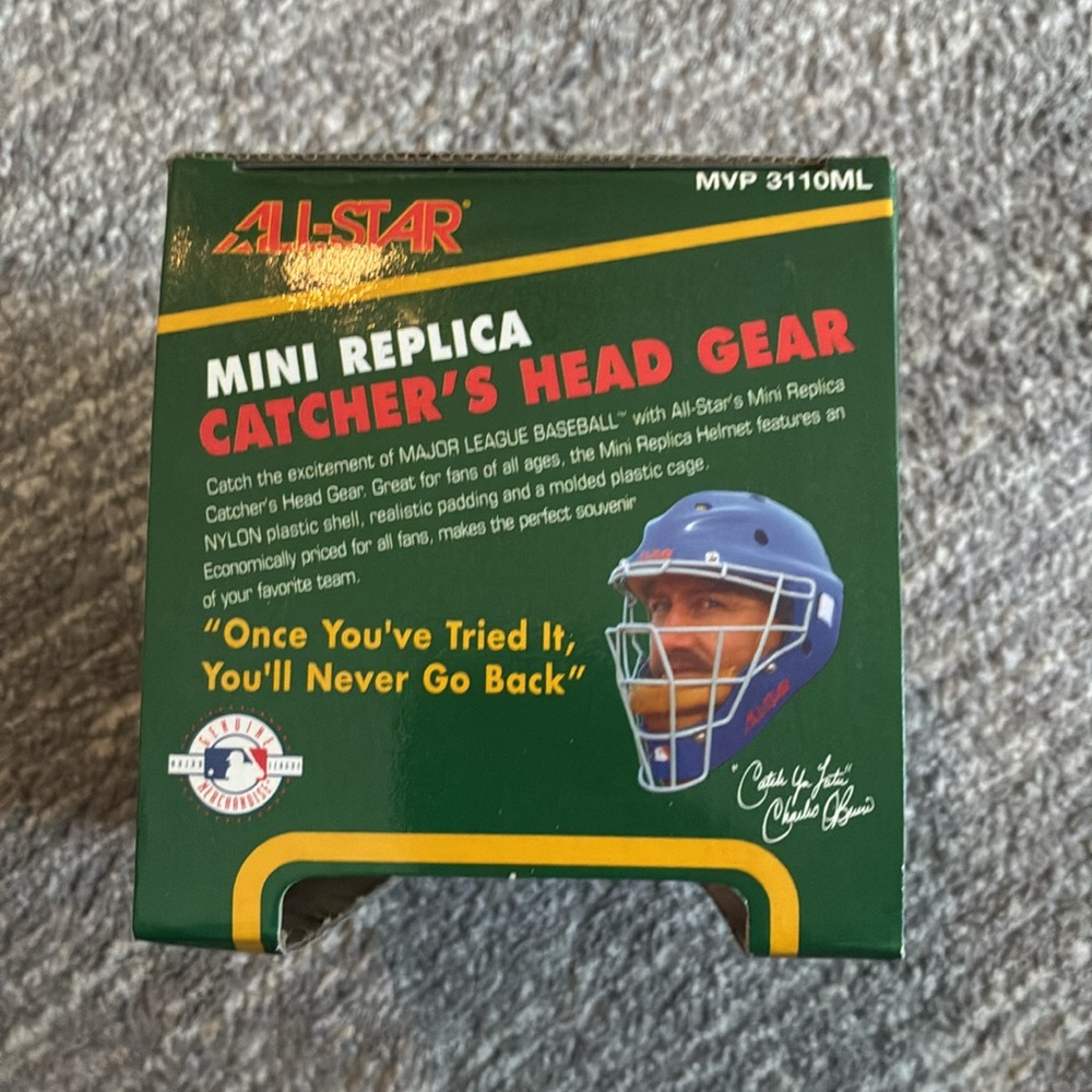 All-Star Mini Replica Catcher's Head Gear Mask St Louis Cardinal baseball MLB - Picture 2 of 7